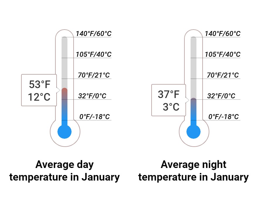 Average temperature